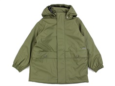 Wheat dried bay thermal rain jacket Aju
